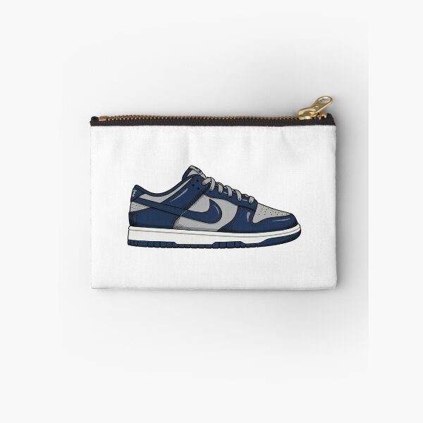 Item preview, Dunks Navy Blue Grey Colorway Sneakerhead Streetwear Low Top Retro designed and sold by zkerzner.