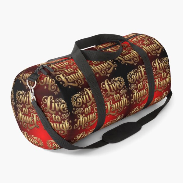 Item preview, Live to Laugh Golden Crimson Elegance Pattern designed and sold by Shy Fractal Designs.