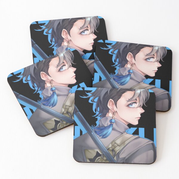Item preview, Zanka Nijiku Gachiakuta Blue Profile Close Up designed and sold by 108Recordings.
