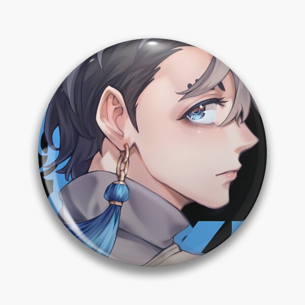 Item preview, Zanka Nijiku Gachiakuta Blue Profile Close Up designed and sold by 108Recordings.