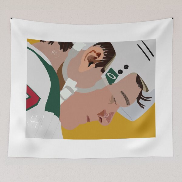 Item preview, Minnesota Wild Kirill Kaprizov Print designed and sold by Howlers Art.
