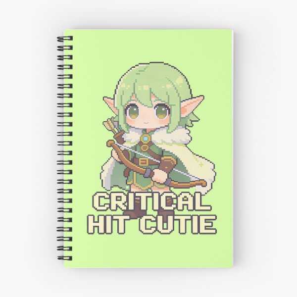 Item preview, Critical Hit Cutie Elf Archer Pixel Art designed and sold by PotionPixelArt.