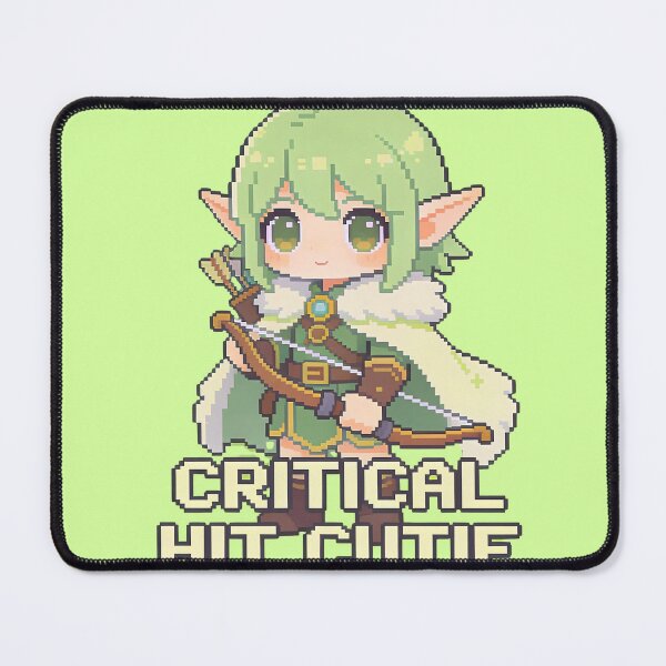Item preview, Critical Hit Cutie Elf Archer Pixel Art designed and sold by PotionPixelArt.