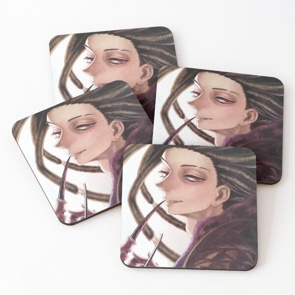 Item preview, Jabber Wonger Gachiakuta Calm Smirk Dark Portrait Anime Aura designed and sold by 108Recordings.