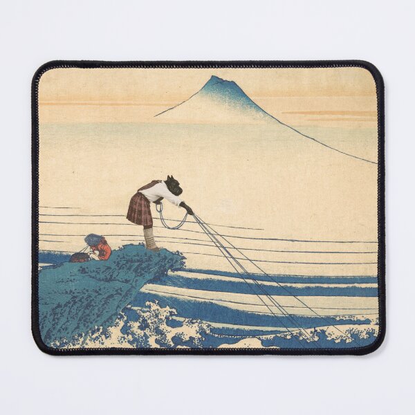 Item preview, Hokusai Meets a Scottish Terrier designed and sold by CJChronicles.