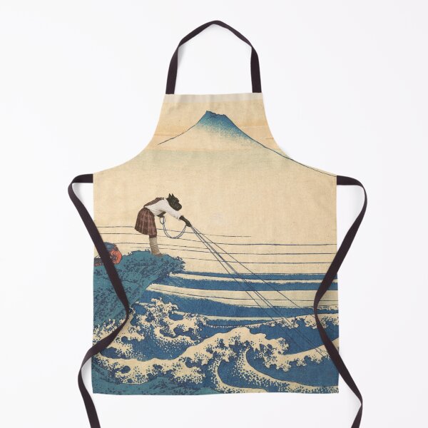 Item preview, Hokusai Meets a Scottish Terrier designed and sold by CJChronicles.