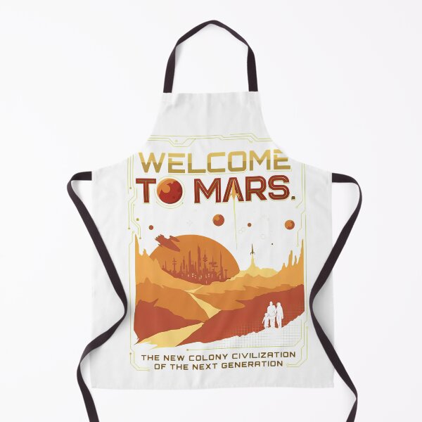 Item preview, Retro Mars Colony Travel Poster  designed and sold by TokyoAyashi.