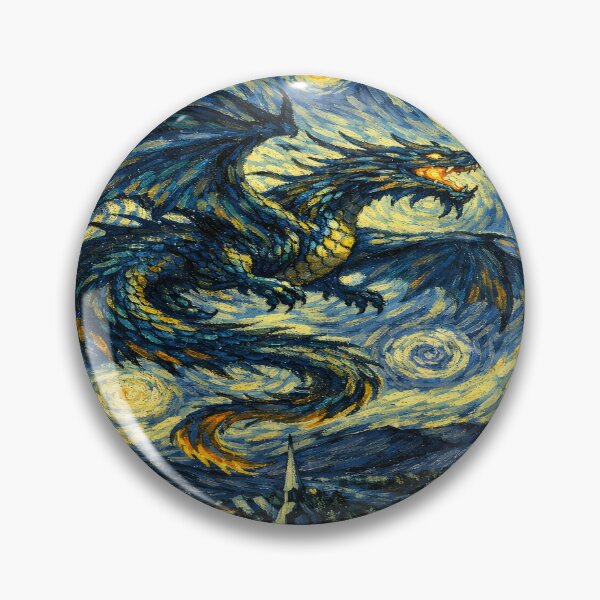 Item preview, Starry Night Dragon – Cosmic Fantasy Sky designed and sold by bluesirian22.