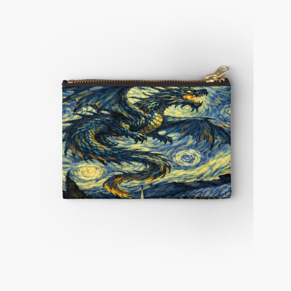Item preview, Starry Night Dragon – Cosmic Fantasy Sky designed and sold by bluesirian22.
