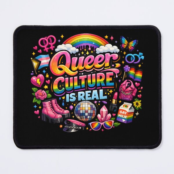 Item preview, Pride Mounth THE QUEER CULTURE IS REAL designed and sold by Uglyandcute.