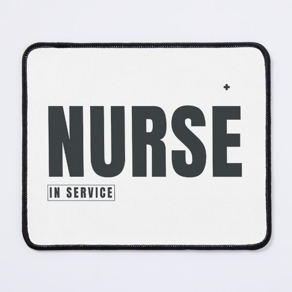 Item preview, Nurse In Service | Modern Nursing Design designed and sold by HeartAndArtShop.