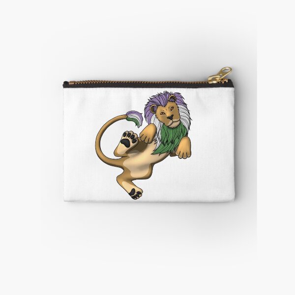 Item preview, Pride Lion: Genderqueer designed and sold by StaticKlingShop.