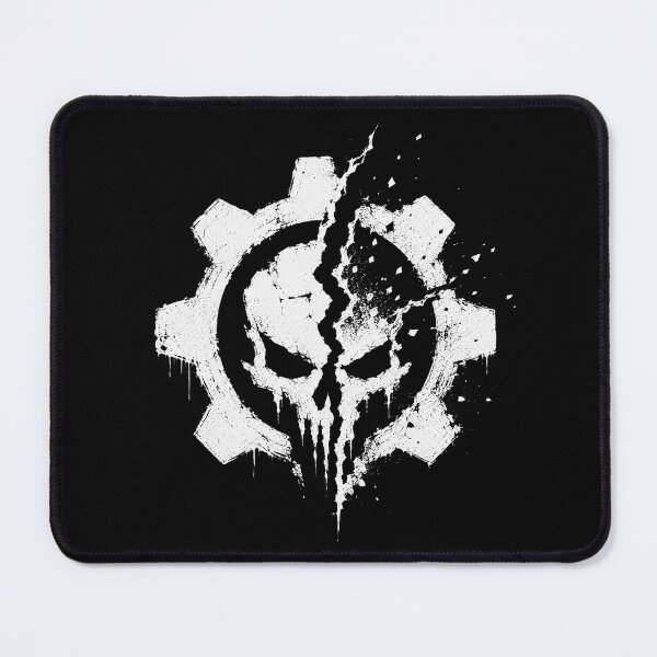 Item preview, Gear Skull War Emblem white designed and sold by MarlonOspinaStore.