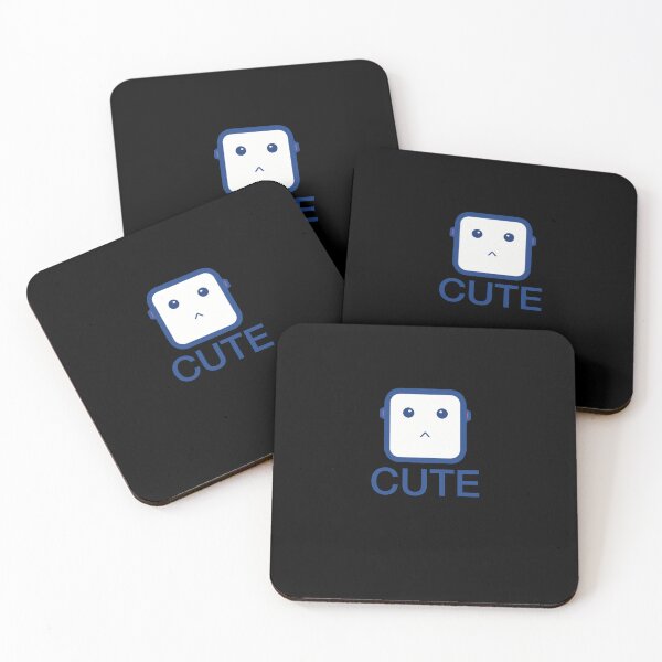Item preview, Cute (Blue) designed and sold by Robotboyco.