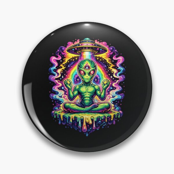 Item preview, Cosmic Third Eye Alien Meditation designed and sold by ChanelBullardra.