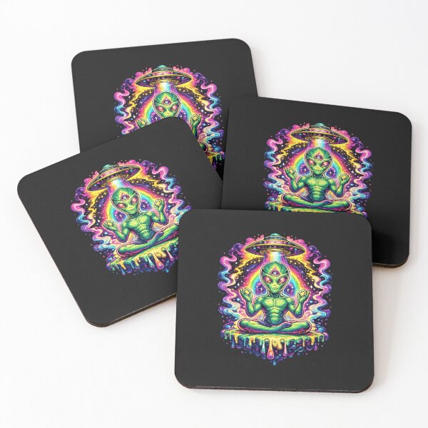 Item preview, Cosmic Third Eye Alien Meditation designed and sold by ChanelBullardra.