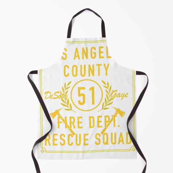 Item preview, County Fire Rescue Squad Vintage Lettering designed and sold by TokyoAyashi.