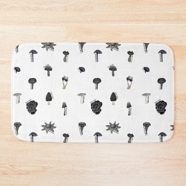 Item preview, Black Mushrooms designed and sold by paperandp!xels.