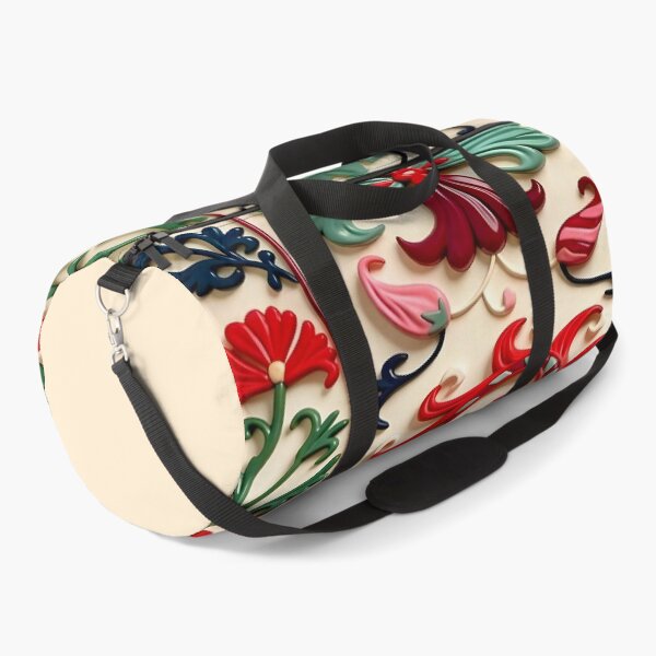 Item preview, Suzani Antique Floral Uzbekistan Embroidery designed and sold by Vicky Brago-Mitchell®.
