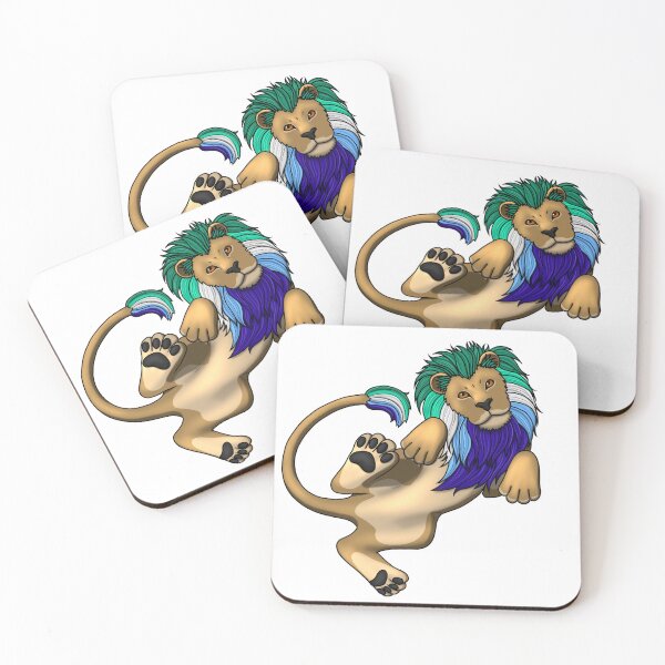 Item preview, Pride Lion: MLM designed and sold by StaticKlingShop.