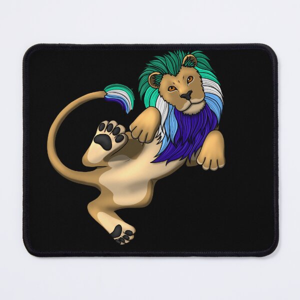 Item preview, Pride Lion: MLM designed and sold by StaticKlingShop.