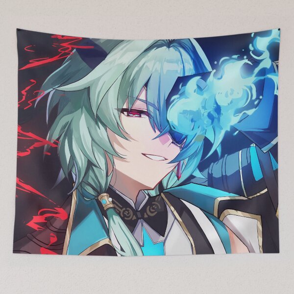 Item preview, Anaxa Honkai Star Rail Crimson Gaze Aura designed and sold by 108Recordings.