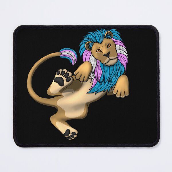 Item preview, Pride Lion: Trans designed and sold by StaticKlingShop.
