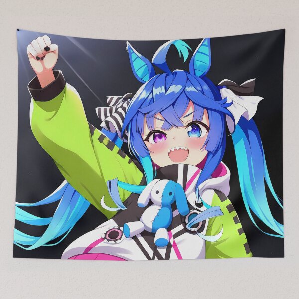 Item preview, Twin Turbo Uma Musume Stage Jump Hoodie Victory designed and sold by 108Recordings.