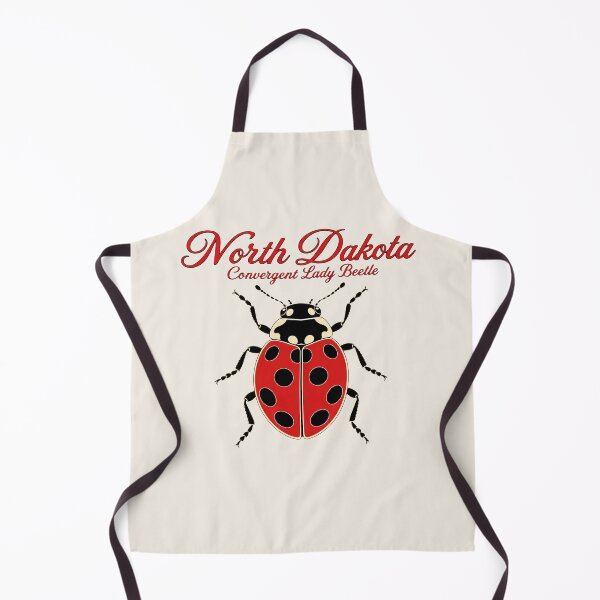 Item preview, North Dakota Convergent Lady Beetle Retro State Insect designed and sold by The-Drip-Studio.