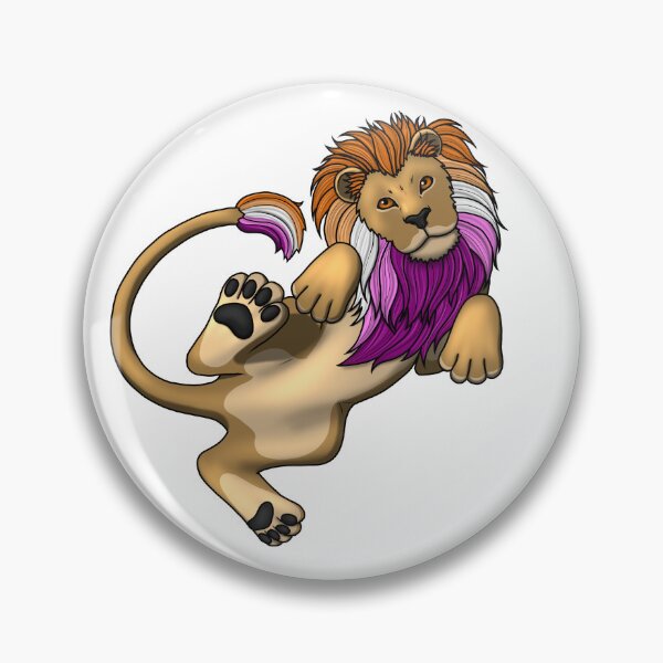 Item preview, Pride Lion: WLW designed and sold by StaticKlingShop.