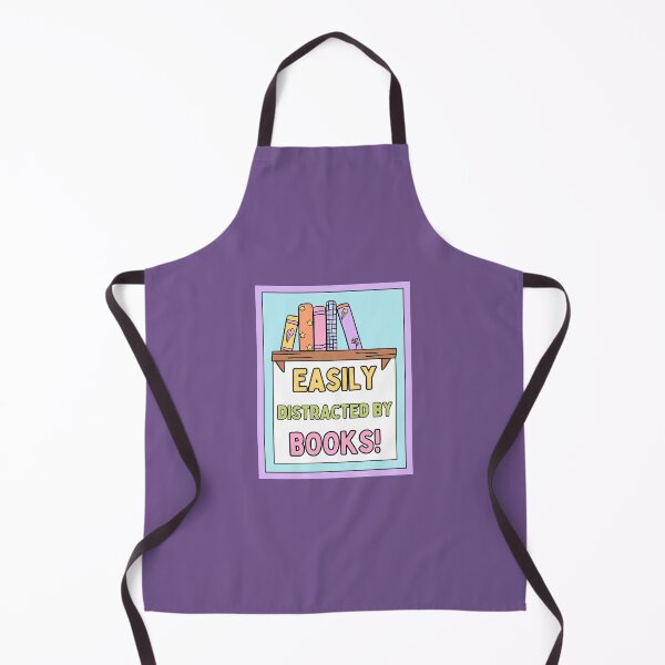 Item preview, Easily Distracted by Books! designed and sold by Mayday Designs.