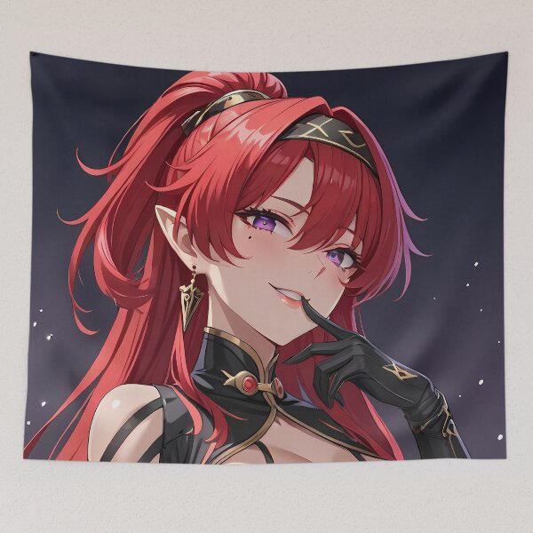 Item preview, Yinlin Wuthering Waves Night Portrait Elegant Smile designed and sold by 108Recordings.