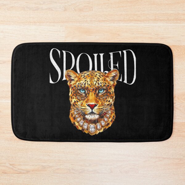Item preview, Spoiled Leopard Diamond Chain Streetwear Impasto Art designed and sold by EvrmoodCo.