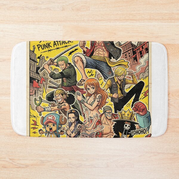 Item preview, Straw Hat Crew Punk Attack designed and sold by BettyHoffmane.