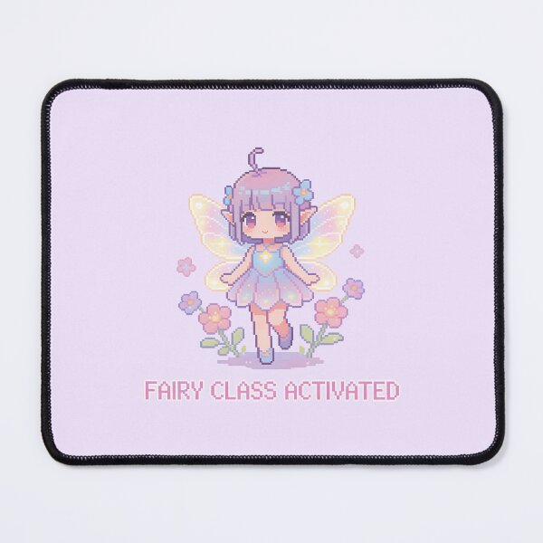 Item preview, Fairy Class Activated Pixel Art Gamer Girl designed and sold by PotionPixelArt.