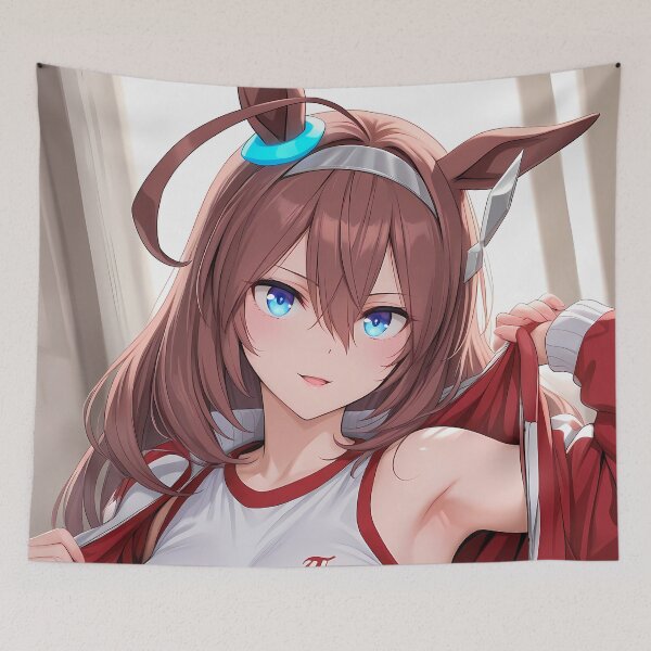 Item preview, Mihono Bourbon Uma Musume Pretty Derby Casual Training Mood designed and sold by 108Recordings.