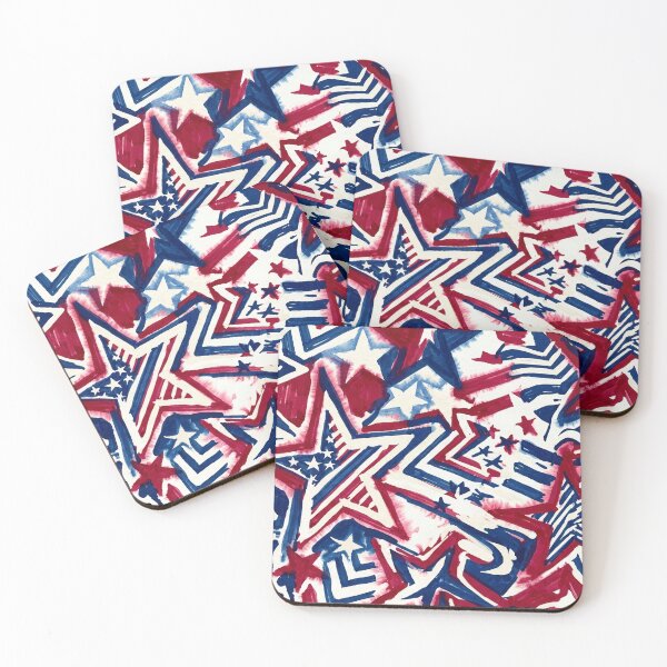 Item preview, Marker Stars and Stripes Scribbles designed and sold by LibertyForge-Co.