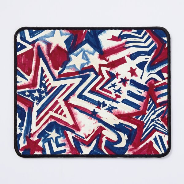 Item preview, Marker Stars and Stripes Scribbles designed and sold by LibertyForge-Co.