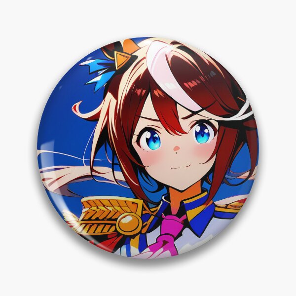 Item preview, Tokai Teio Uma Musume Pretty Derby Clean Blue Portrait designed and sold by 108Recordings.