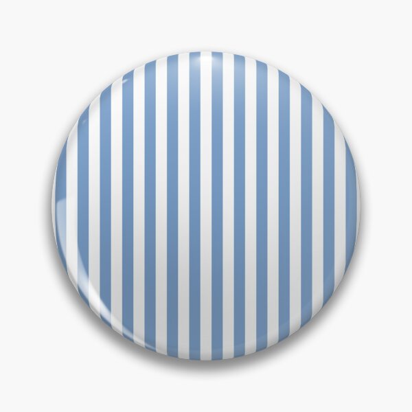 Item preview, Dark pastel blue & white vertical lines designed and sold by Mint + Midnight.