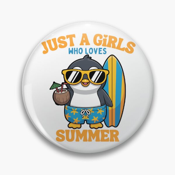 Item preview, Just A Girls Who Loves Summer designed and sold by thebest-2studio.