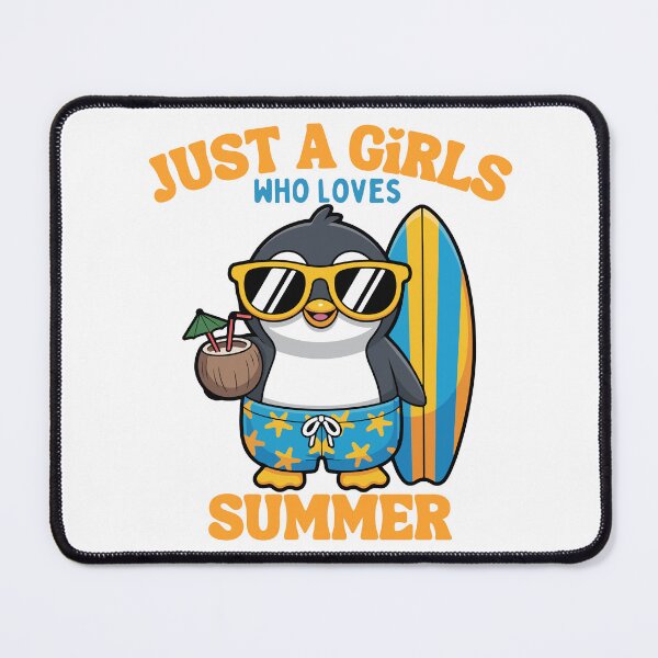 Item preview, Just A Girls Who Loves Summer designed and sold by thebest-2studio.