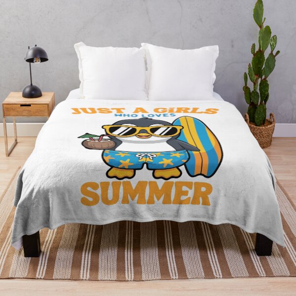Item preview, Just A Girls Who Loves Summer designed and sold by thebest-2studio.