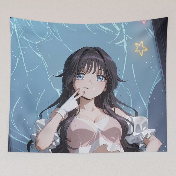 Item preview, Kaoruko Waguri Fragrant Flower Blooms Dignity Starry Idol Window designed and sold by 108Recordings.