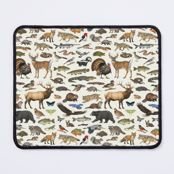 Item preview, Animals of Arkansas Retro Style Identification Chart designed and sold by kakarikihill.