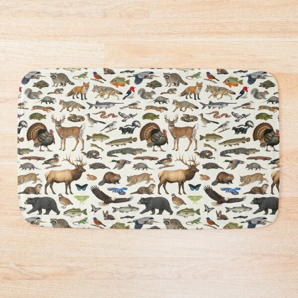 Item preview, Animals of Arkansas Retro Style Identification Chart designed and sold by kakarikihill.
