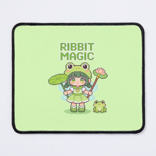 Item preview, Ribbit Magic Cute Frog Fairy Pixel Art designed and sold by PotionPixelArt.