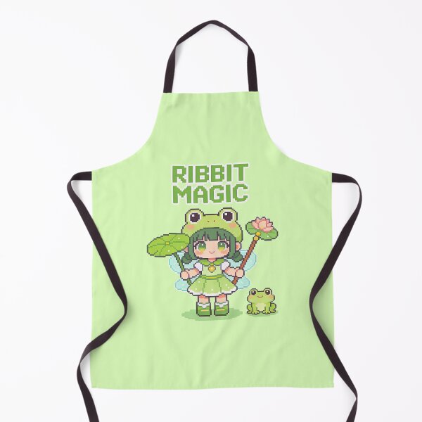 Item preview, Ribbit Magic Cute Frog Fairy Pixel Art designed and sold by PotionPixelArt.
