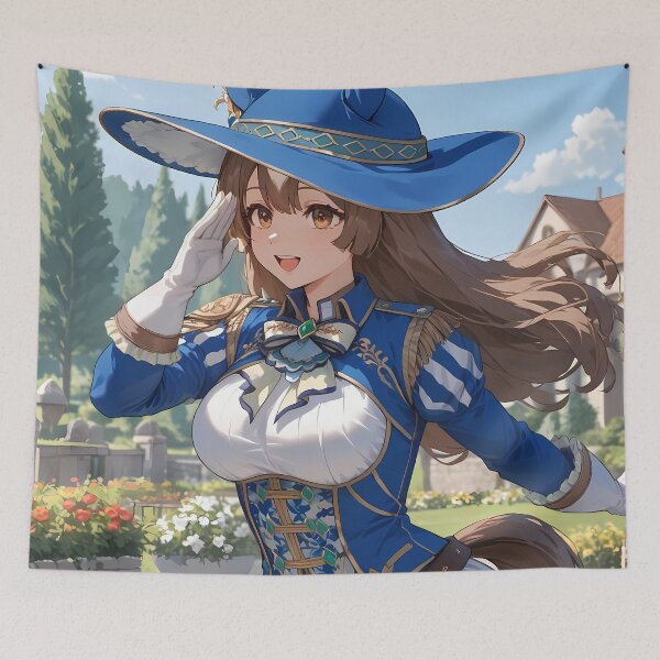 Item preview, Satono Diamond Uma Musume Blue Outfit Garden Salute designed and sold by 108Recordings.
