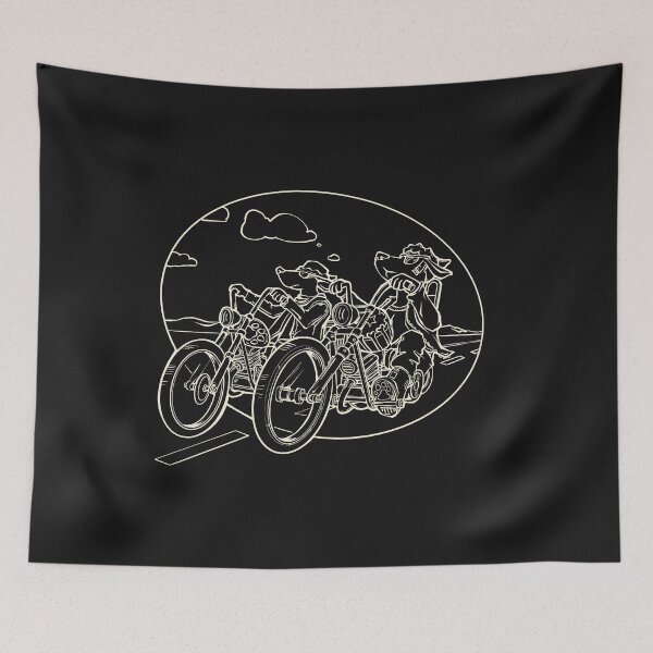 Item preview, Motorcycle Dog - Light  designed and sold by Bentley’s Great Escape.